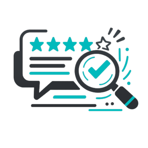 Transparent reviews Icon