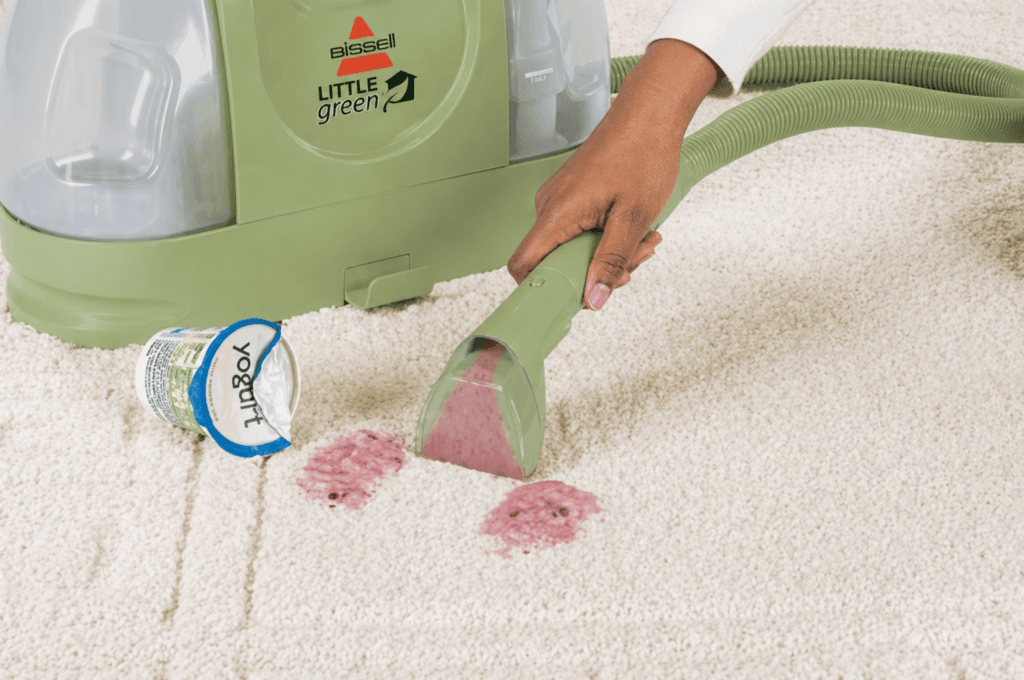 BISSELL Little Green review portable carpet and upholstery cleaner