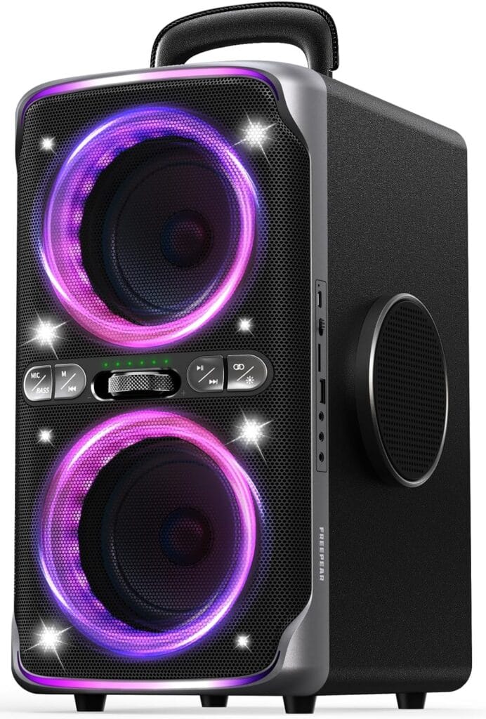 FREEPEAR Party Bluetooth Speaker Review: 240W Portable Sound for Parties