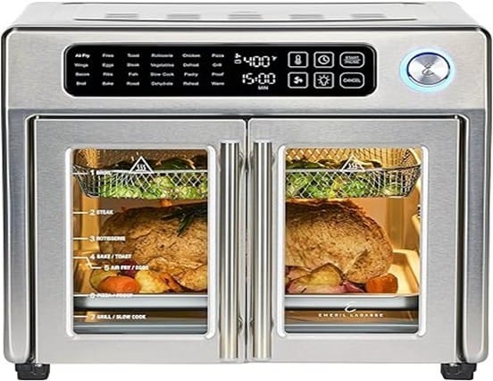 Emeril Lagasse Extra Large French Door Air Fryer Toaster Oven Combo Review: Powerful Family Cooking Solution