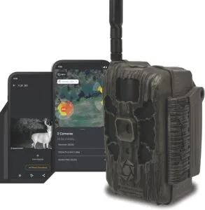 Stealth Cam Deceptor MAX 3.0 Cellular Trail Camera Review showing the 50MP AI-enabled trail camera