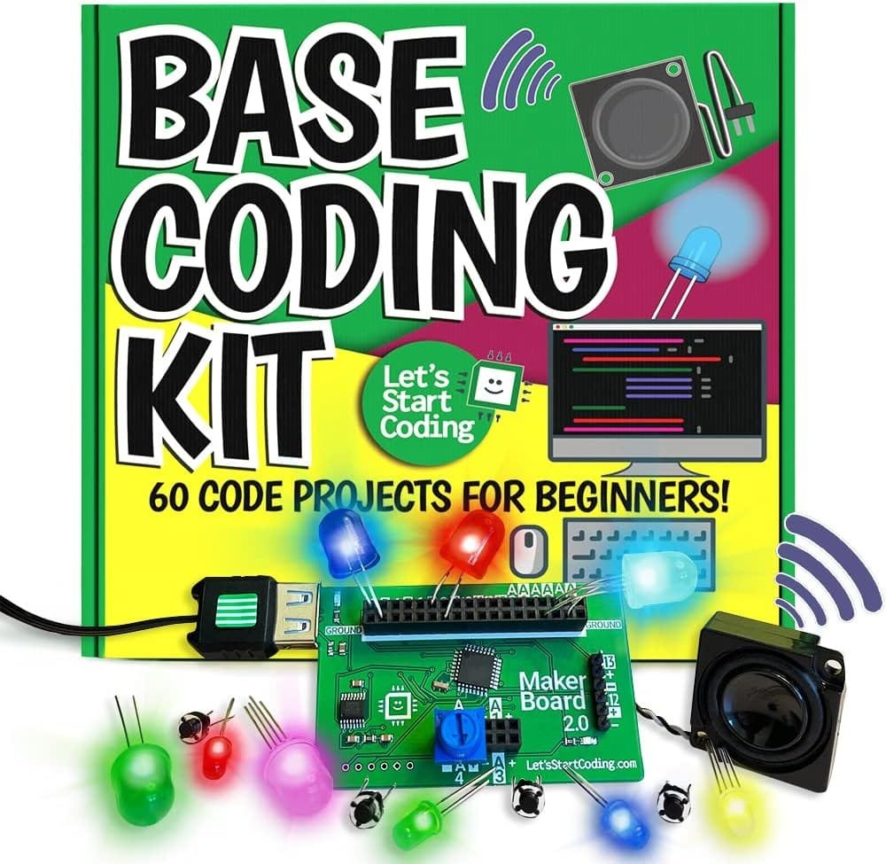 Base Kit Computer Coding Game for Kids Review | Learn Real C++ with 60+ Projects