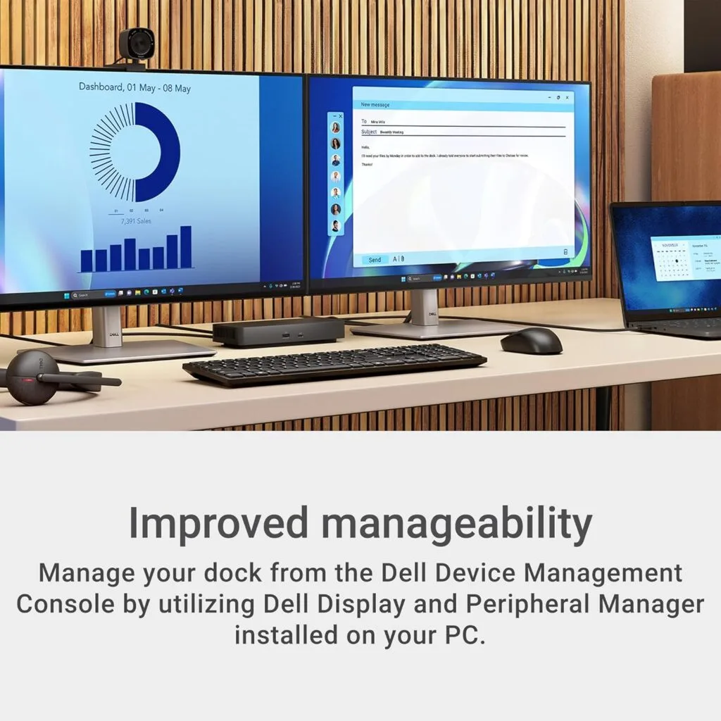 Dell Pro Dock WD25 Review: Powerful USB-C Dock with 100W Power Delivery