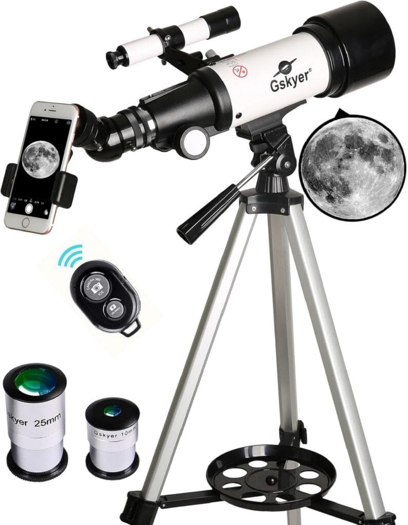 Gskyer Telescope Review: A Great Beginner Astronomy Telescope for Kids and Adults