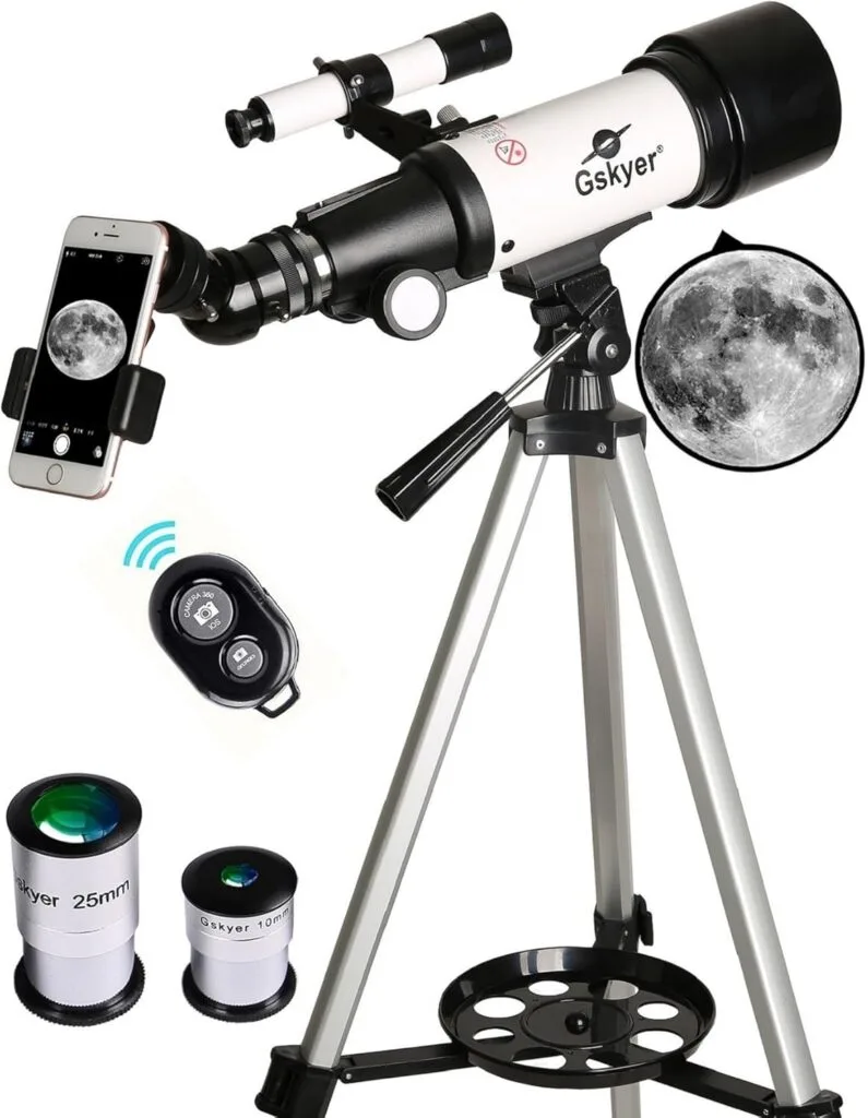 Gskyer Telescope Review: A Great Beginner Astronomy Telescope for Kids and Adults