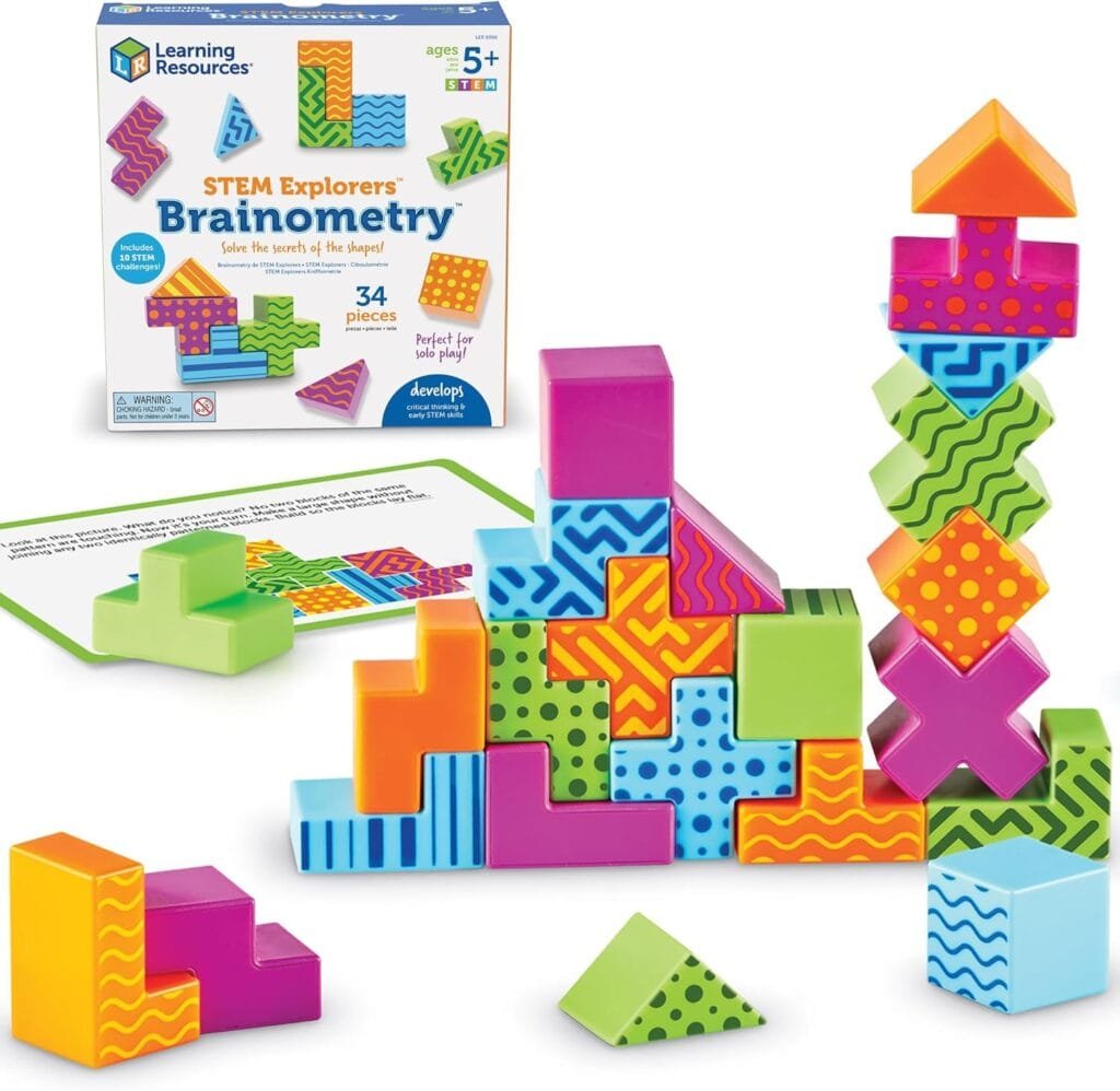 STEM brain teaser toys for kids Learning Resources STEM Explorers Brainometry