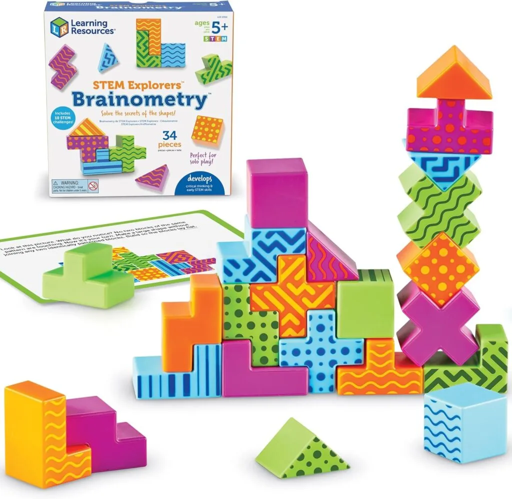 STEM brain teaser toys for kids Learning Resources STEM Explorers Brainometry