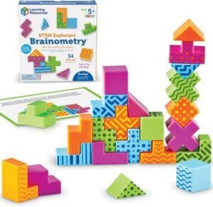 STEM brain teaser toys for kids Learning Resources STEM Explorers Brainometry
