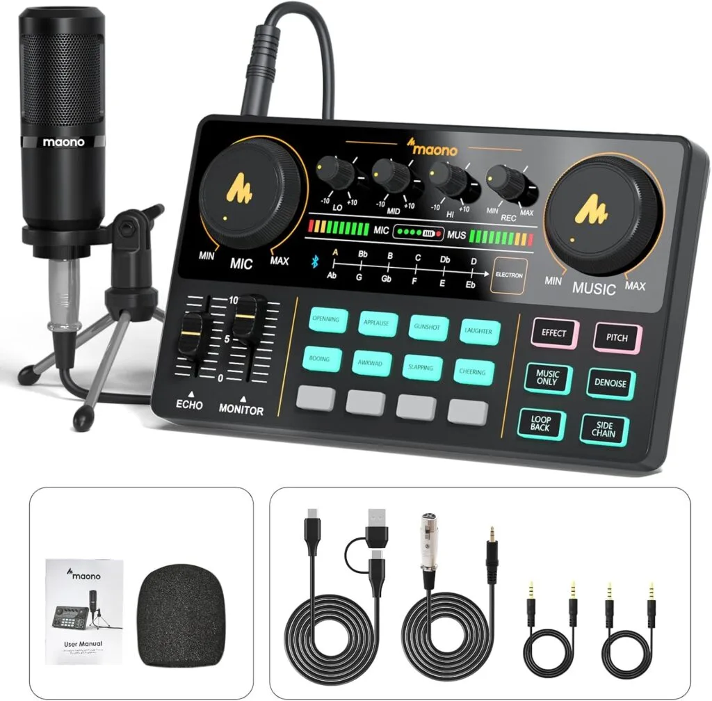 MAONO Podcast Equipment Bundle Review: A Practical All-in-One Podcast Studio