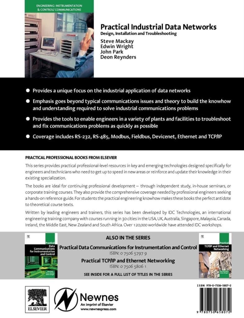 Practical Industrial Data Networks: The Number 1 Guide for Design, Installation and Troubleshooting