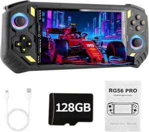 RG56PRO Retro Video Game Console with 5.5 inch IPS display