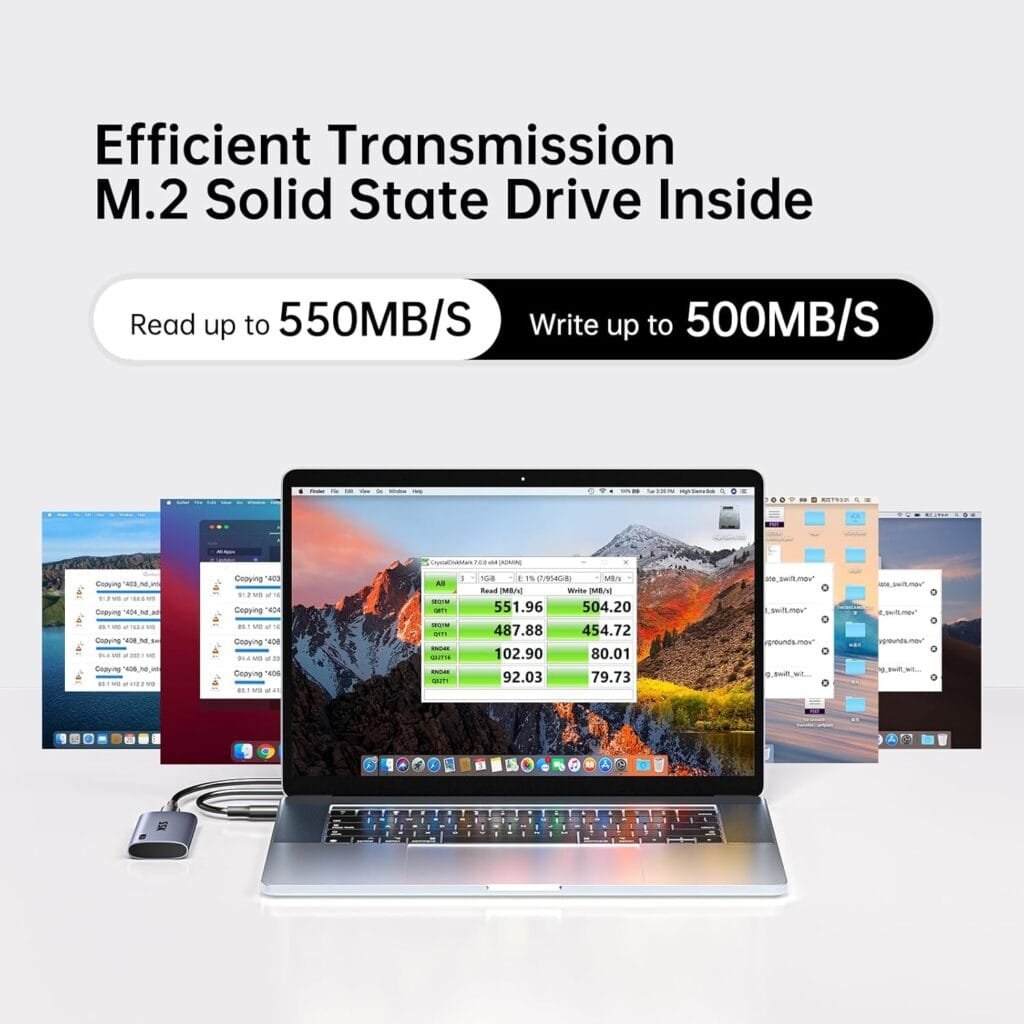 SSK 256GB SSD vs EAGET 256GB Flash Drive: Which Portable SSD Is the Better Choice?