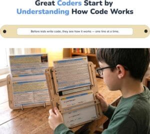 Screen-Free Python Coding Kit for kids ages 8-15