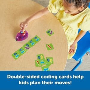Learning Resources Rechargeable Code & Go Robot Mouse for STEM programming for kids