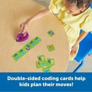 Learning Resources Rechargeable Code & Go Robot Mouse for STEM programming for kids